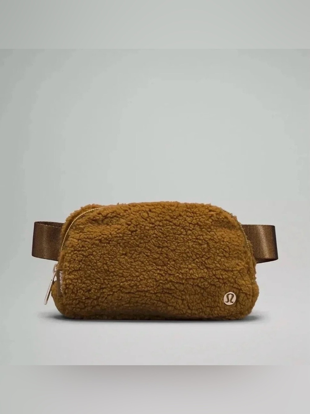BRAND NEW Lululemon Fleece Everywhere Belt Bag in Beautiful Burnt Caramel Color